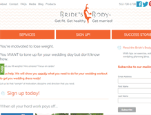 Tablet Screenshot of bridesbody.com